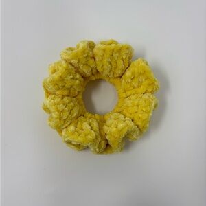 Buttercup Crochet Scrunchie